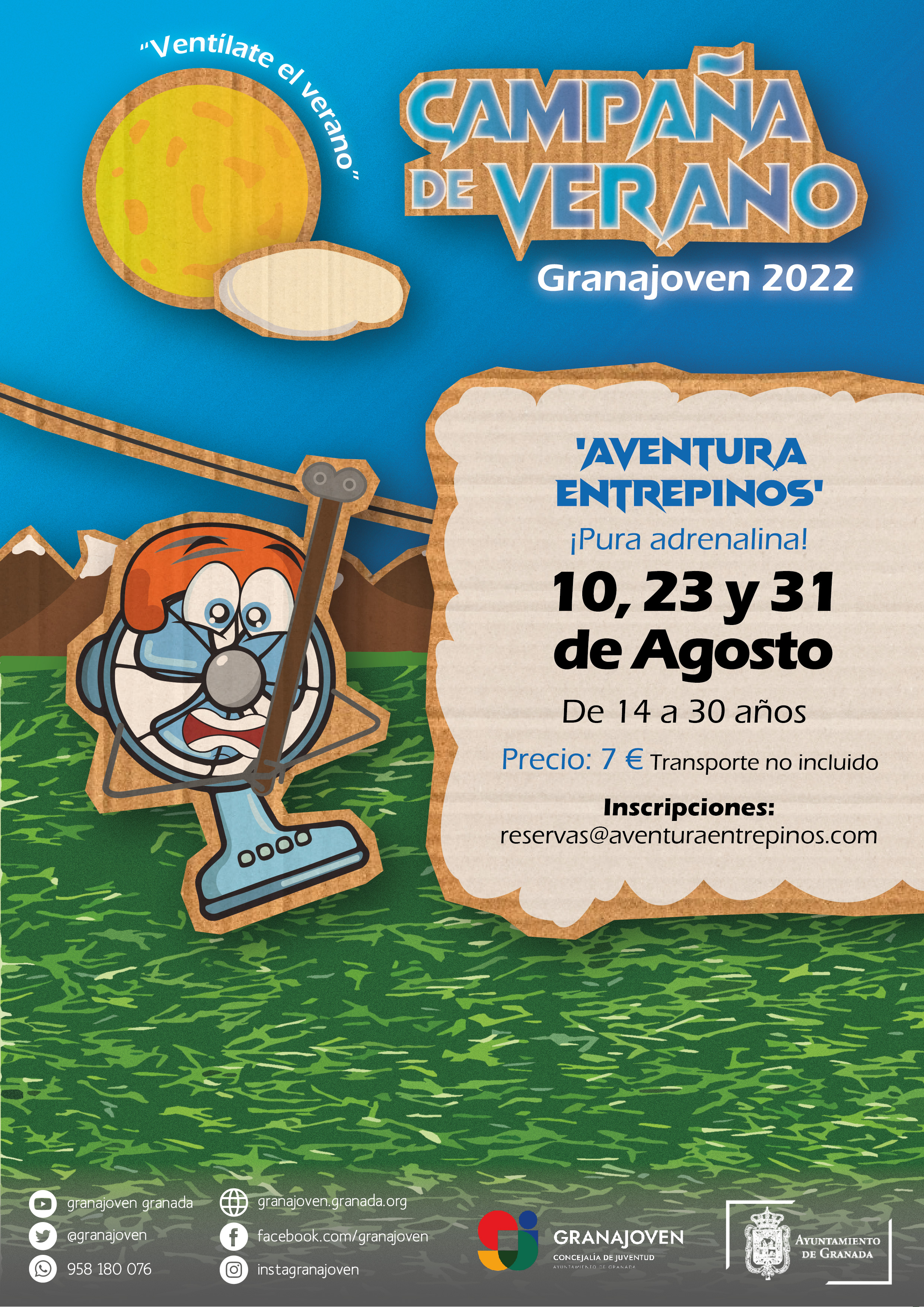 Vent�late el Verano. AVENTURA ENTREPINOS